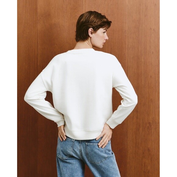 El Corte Inglés Southern Cotton Printed Sweatshirt Top Long Sleeve M New 283721 - Picture 5 of 9